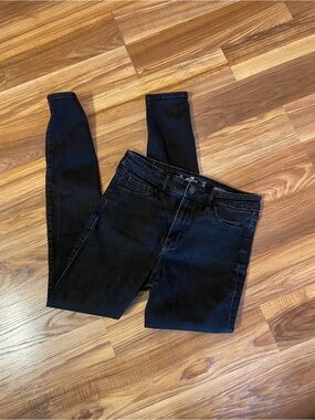 Hollister Jet Black Skinny Jeans